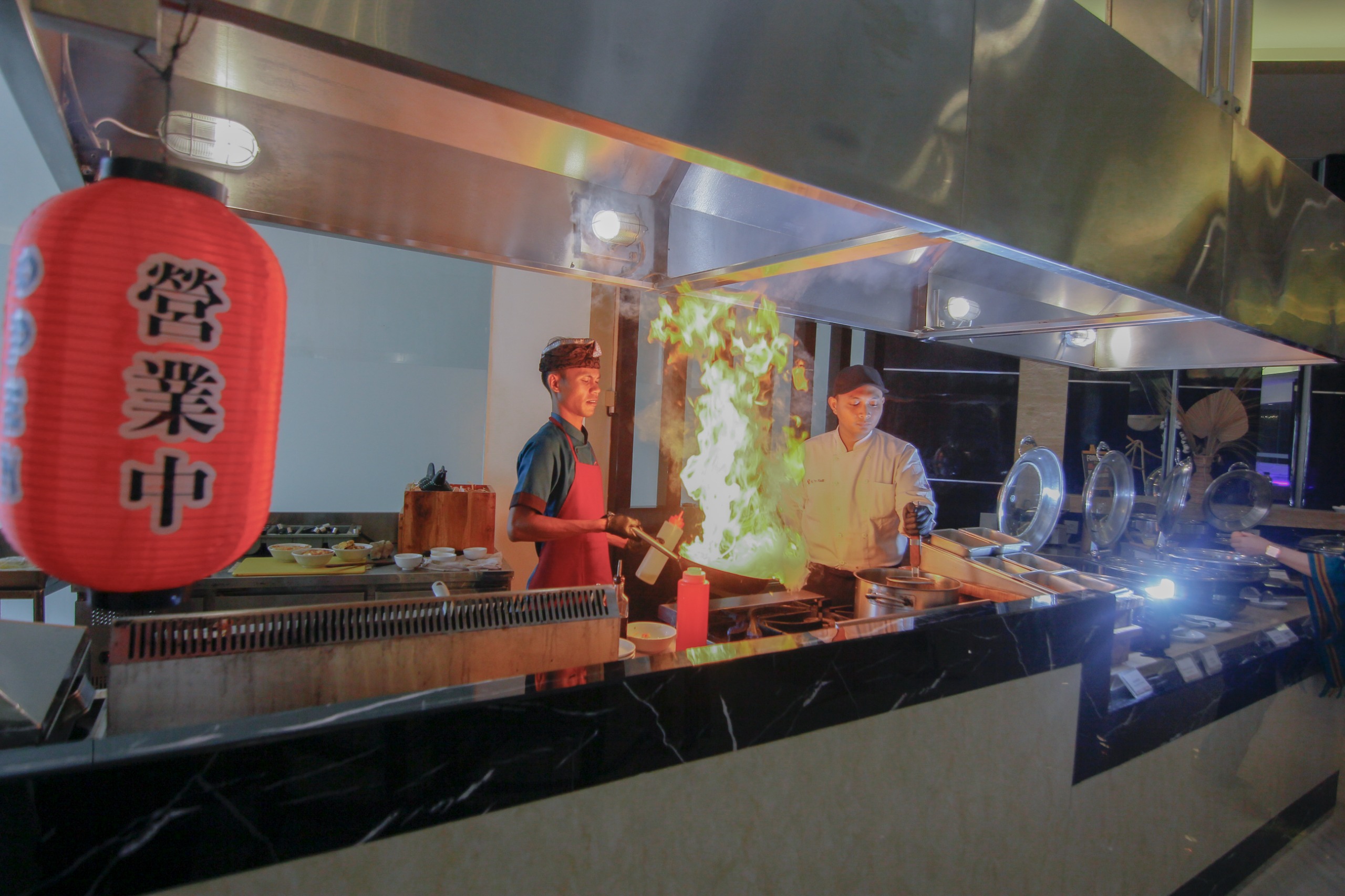 Cendrawasih Live Cooking
